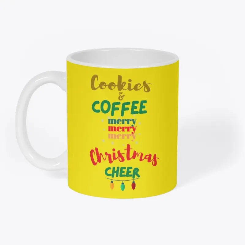 COOKIES COFFE AND MERRY CHRISTMAS